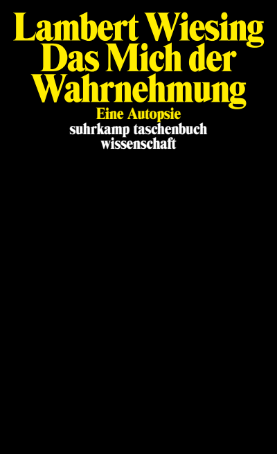 Cover of book: Das Mich der Wahrnehmung