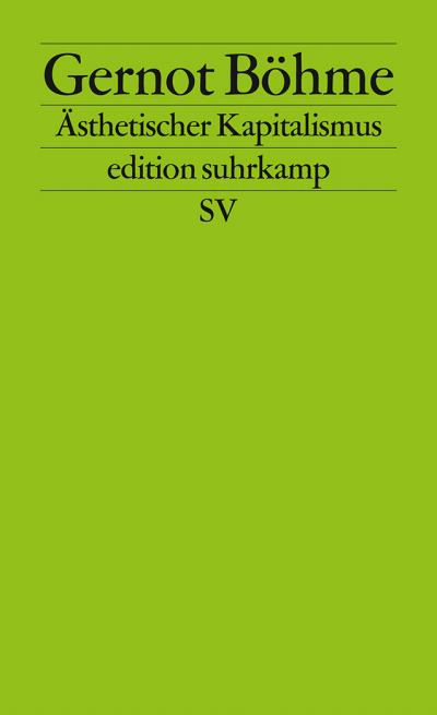 Cover des Buchs: Ästhetischer Kapitalismus