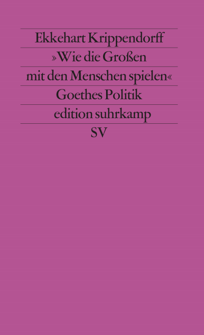 Cover des Buchs: »Wie die Großen mit den Menschen spielen«