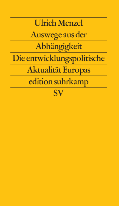 Cover of book: Auswege aus der Abhängigkeit