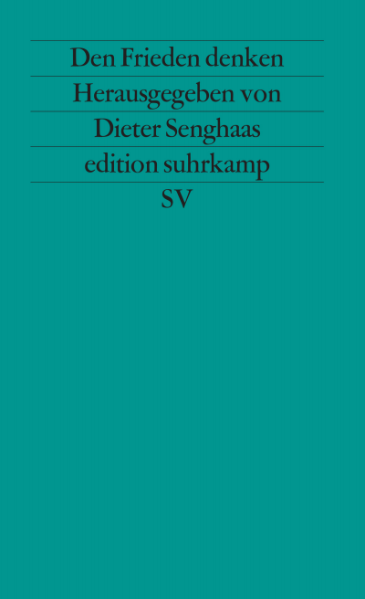 Cover des Buchs: Den Frieden denken