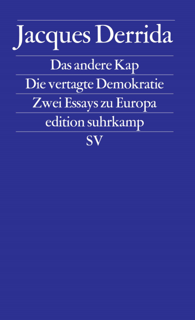 Cover of book: Das andere Kap. Die vertagte Demokratie