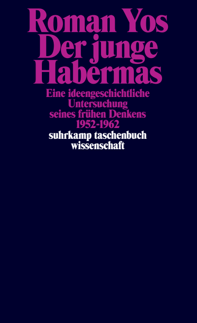 Cover of book: Der junge Habermas
