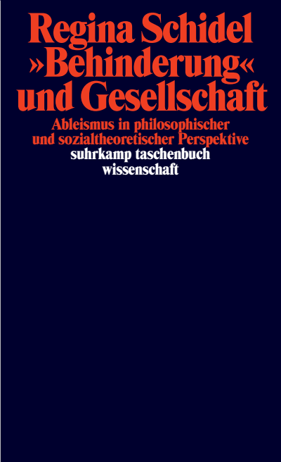 Cover des Buchs: »Behinderung« und Gesellschaft