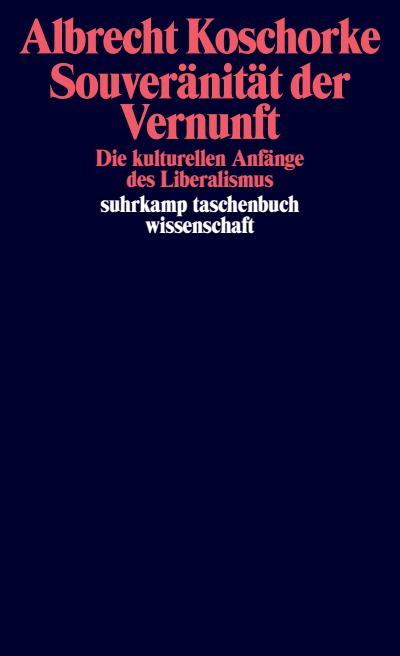 Cover des Buchs: Souveränität der Vernunft