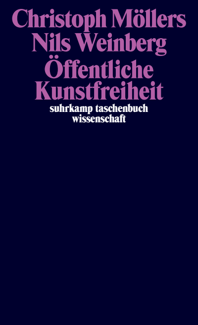 Cover of book: Öffentliche Kunstfreiheit