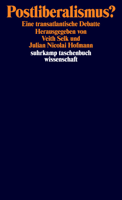 Cover of book: Postliberalismus?