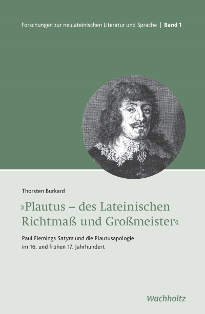 Cover des Buchs: Plautus – des Lateinischen Richtmaß und Großmeister