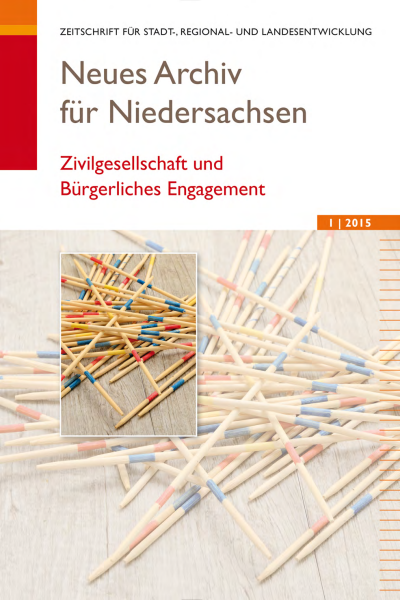Cover of book: Neues Archiv für Niedersachsen