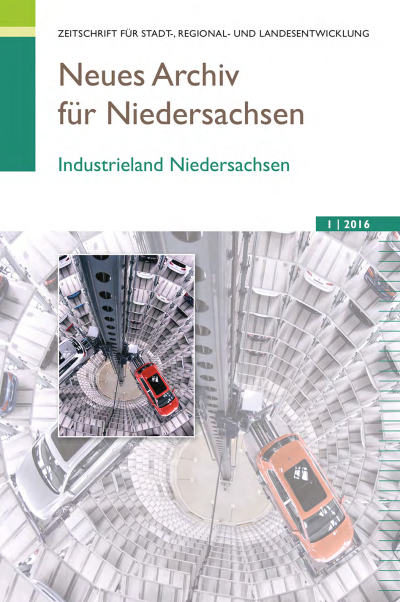 Cover of book: Neues Archiv für Niedersachsen