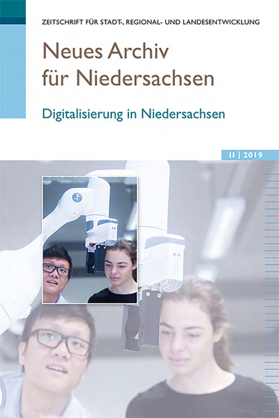 Cover of book: Neues Archiv für Niedersachsen