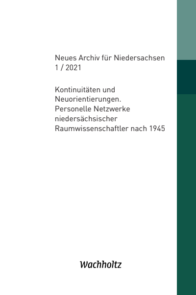 Cover des Buchs: Neues Archiv für Niedersachsen 1.2021