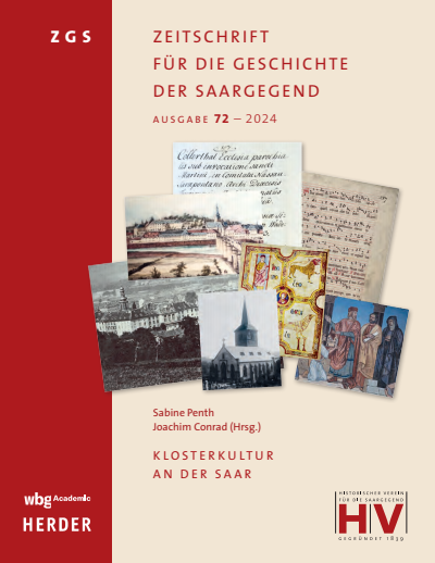 Cover des Buchs: Klosterkultur an der Saar