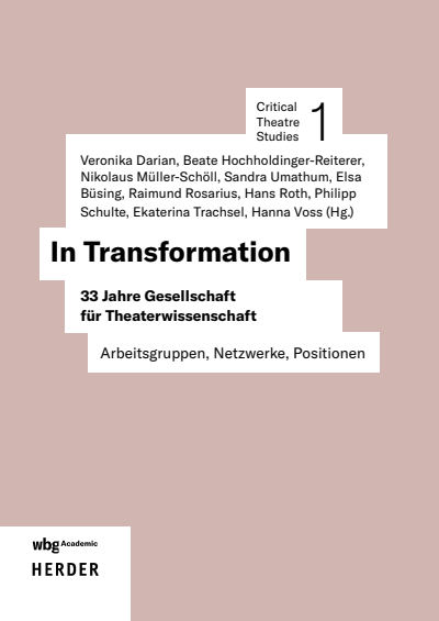 Cover des Buchs: In Transformation
