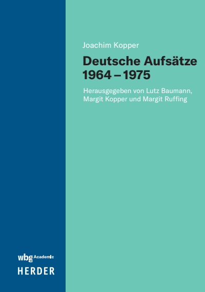 Cover des Buchs: Deutsche Aufsätze 1964–1974