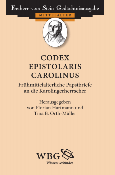 Cover of book: Codex epistolaris Carolinus