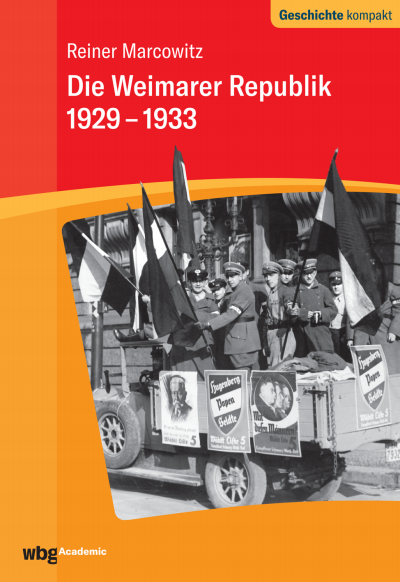 Cover of book: Die Weimarer Republik 1929-1933