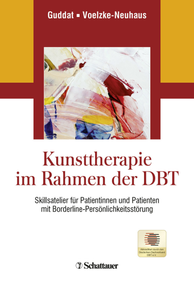 Cover des Buchs: Kunsttherapie im Rahmen der DBT
