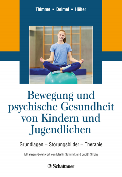 Cover des Buchs: Bewegung und psychische Gesundheit von Kindern und Jugendlichen