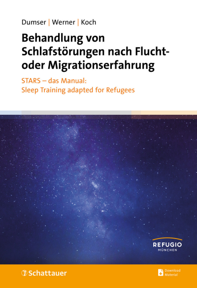 Cover des Buchs: Behandlung von Schlafstörungen nach Flucht- oder Migrationserfahrung
