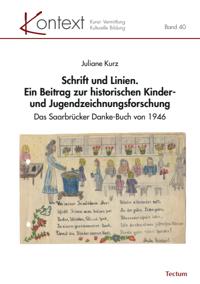 Cover des Buchs: Schrift und Linien. Ein Beitrag zur historischen Kinder- und Jugendzeichnungsforschung