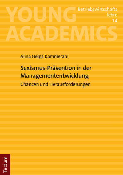 Cover of book: Sexismus-Prävention in der Managemententwicklung