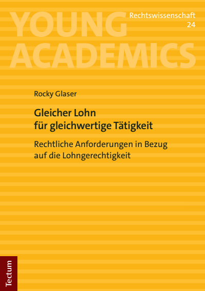 Cover of book: Gleicher Lohn für gleichwertige Tätigkeit