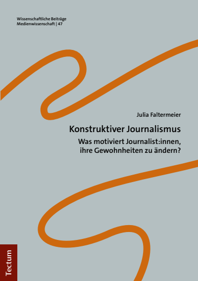 Cover of book: Konstruktiver Journalismus
