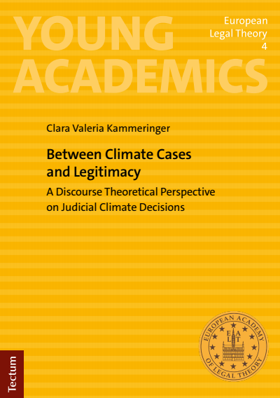 Cover of book: Between Climate Cases and Legitimacy