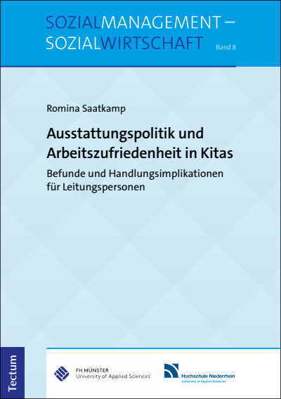 Cover of book: Ausstattungspolitik und Arbeitszufriedenheit in Kitas