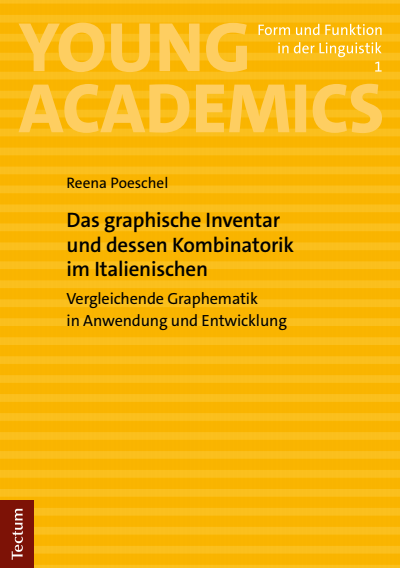 Cover of book: Das graphische Inventar und dessen Kombinatorik im Italienischen