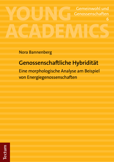 Cover of book: Genossenschaftliche Hybridität