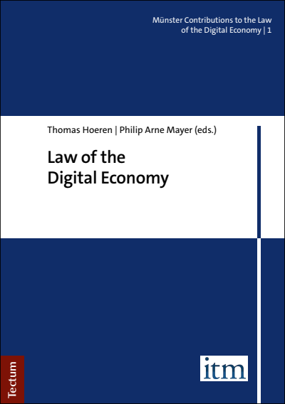 Cover des Buchs: Law of the Digital Economy