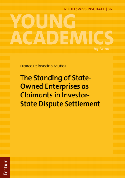 Cover des Buchs: The Standing of State-Owned Enterprises as Claimants in Investor-State Dispute Settlement