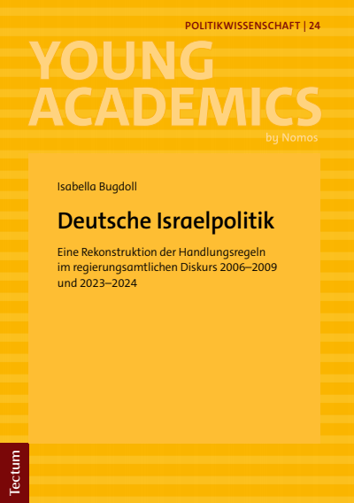 Cover des Buchs: Deutsche Israelpolitik