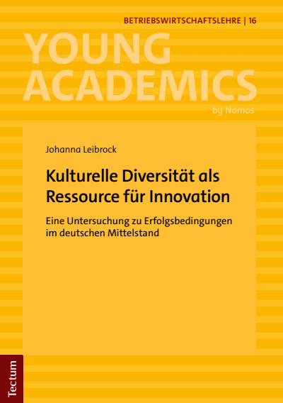 Cover des Buchs: Kulturelle Diversität als Ressource für Innovation