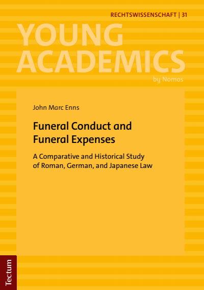 Cover des Buchs: Funeral Conduct and Funeral Expenses