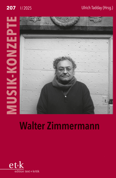 Cover des Buchs: Walter Zimmermann