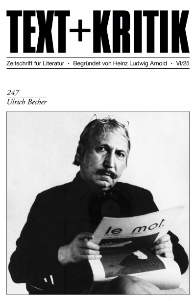 Cover des Buchs: Ulrich Becher