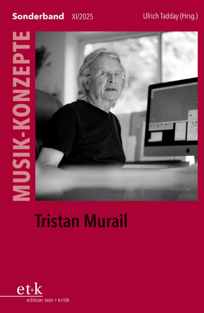 Cover of book: Tristan Murail