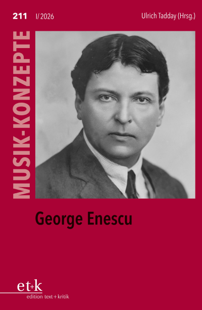 Cover of book: George Enescu