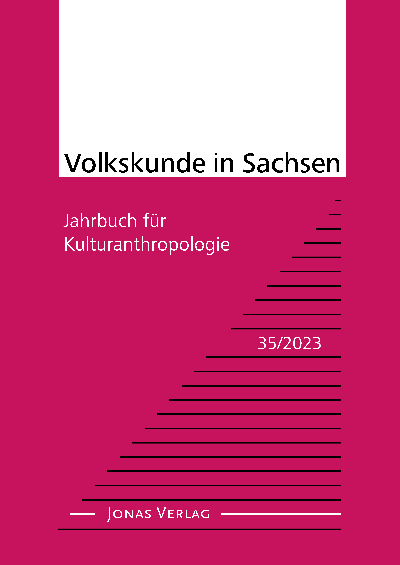Cover of book: Volkskunde in Sachsen 35/2023