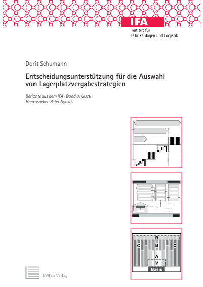 Cover of book: Entscheidungsunterstützung für die Auswahl von Lagerplatzvergabestrategien