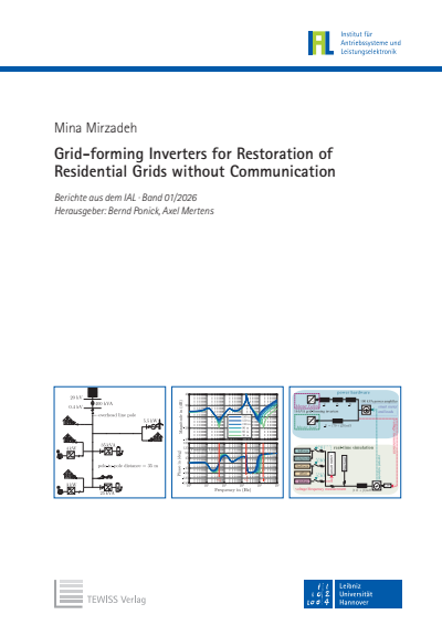Cover des Buchs: Grid-forming Inverters for Restoration of Residential Grids without Communication
