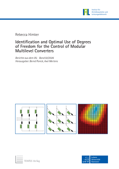 Cover des Buchs: Identification and Optimal Use of Degrees of Freedom for the Control of Modular Multilevel Converters