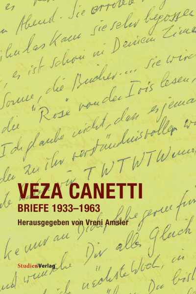 Cover des Buchs: Veza Canetti. Briefe 1933–1963