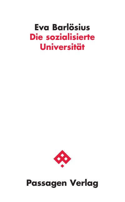 Cover des Buchs: Die sozialisierte Universität