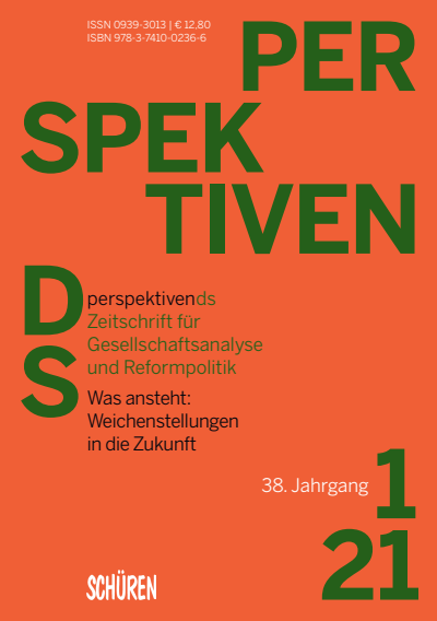 Cover des Buchs: Was ansteht: Weichenstellungen in die Zukunft