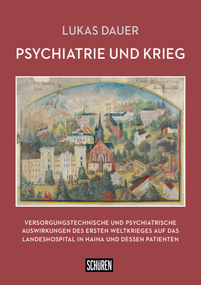 Cover des Buchs: Psychiatrie und Krieg