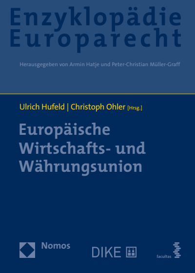 Cover des Buchs: Europäische Wirtschafts- und Währungsunion